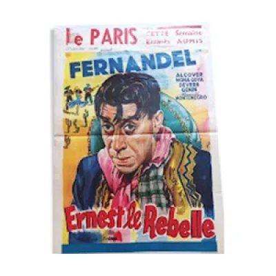Affiche de cinema Fernandel