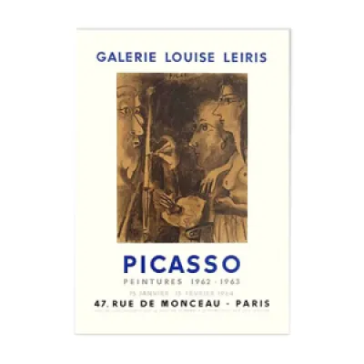 Pablo Picasso, lithographie - galerie