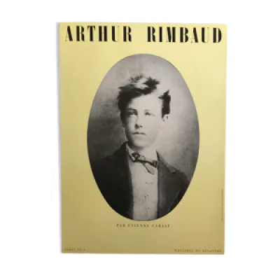 Arthur Rimbaud, Paris, - circa