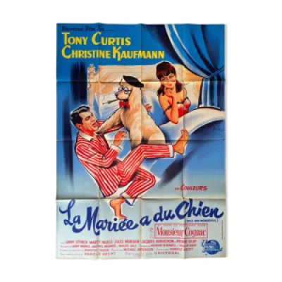 Affiche cinéma originale La Mariée