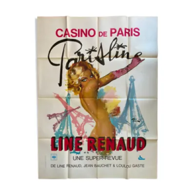 Affiche originale Casino - line