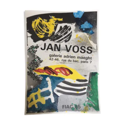 Voss jan, galerie maeght - 1985