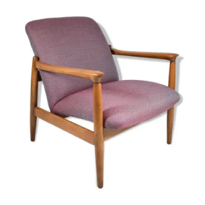 fauteuil restauré original - teck