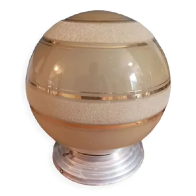 Plafonnier applique original - globe verre