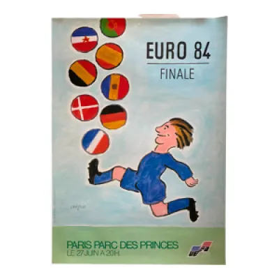 Affiche originale Euro - raymond