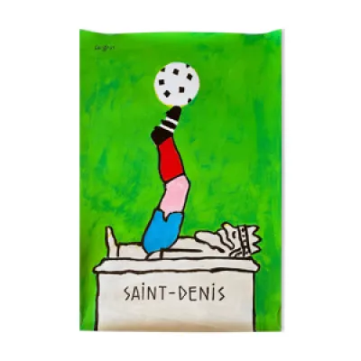Affiche originale Saint-Denis - raymond