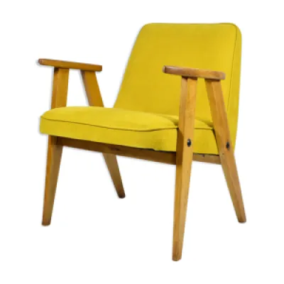 fauteuil original type - jaune 1960