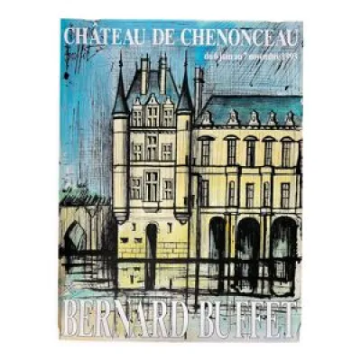 Affiche originale Chateau - bernard