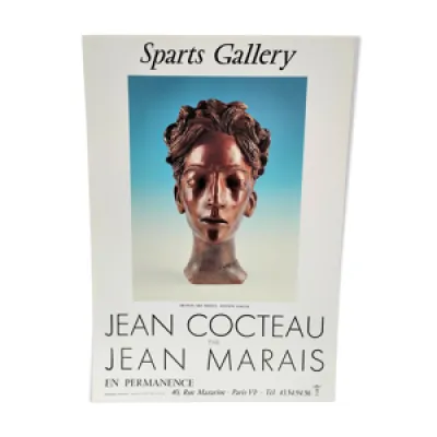 Affiche originale jean - cocteau
