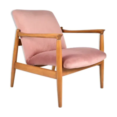 fauteuil GFM-64 original, - rose velours