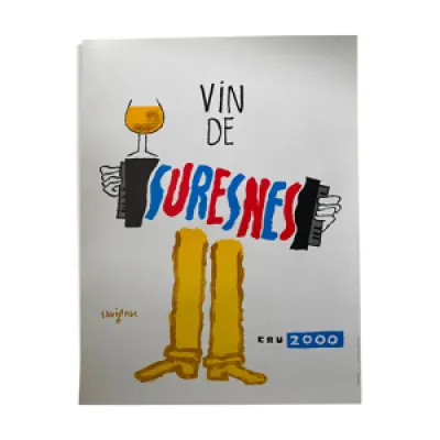 Affiche originale Vin