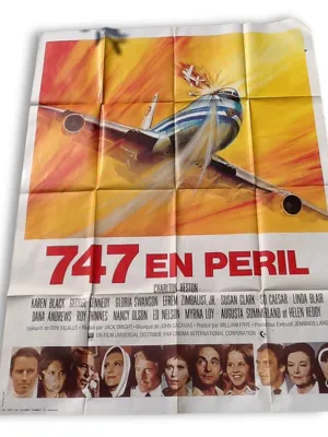 Affiche originale 747
