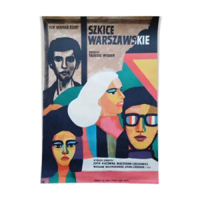 Affiche polonaise originale - 1969