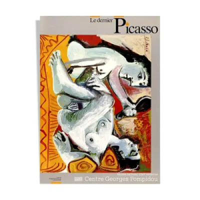 Affiche originale Pablo - pompidou