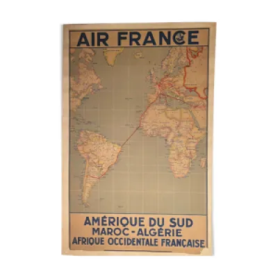 Affiche originale Air - france