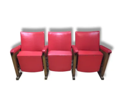 fauteuils cinema années - imitation cuir fauteuil