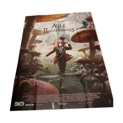 Affiche originale Alice - aux