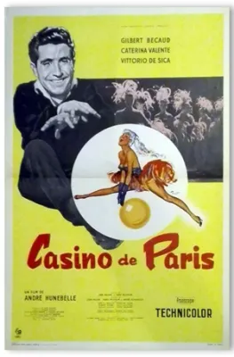 Affiche cinéma cabaret - 1957