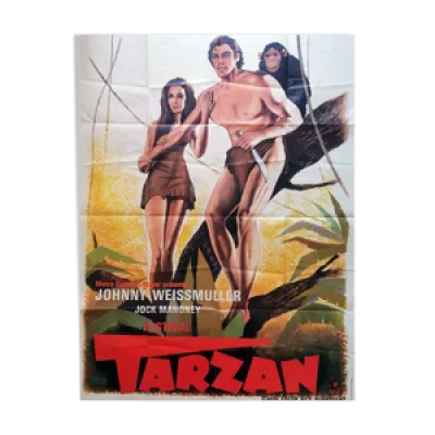 Affiche originale Tarzan - johnny