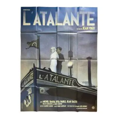Affiche cinéma L'Atalante - jean michel