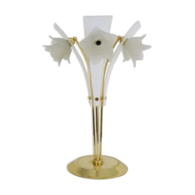 lampe de salon italienne - verre 1970