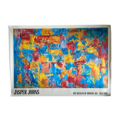Affiche originale Jasper Johns