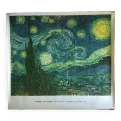 Affiche originale Vincent Van Gogh