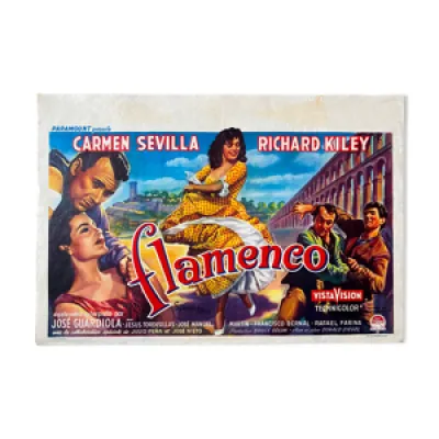 Affiche cinéma originale Flamenco