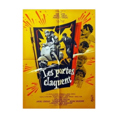 Affiche cinéma originale - 1960