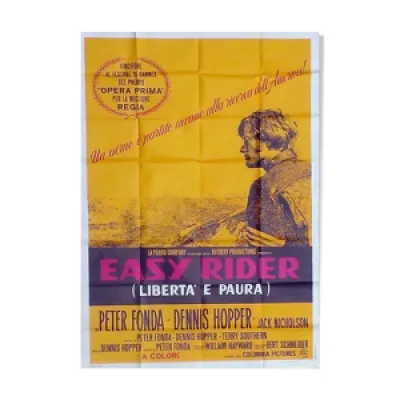 Affiche cinéma italienne - easy