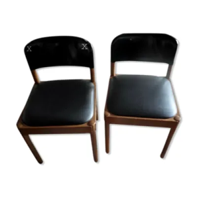 Paire de chaises Piarotto - 1980