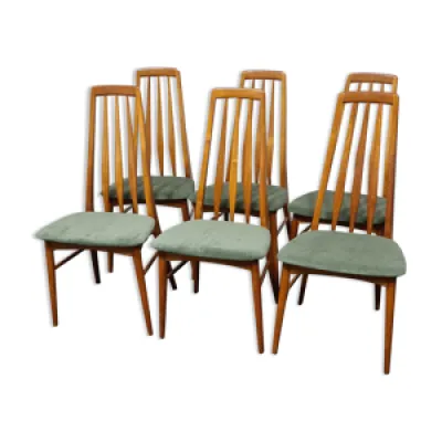 Ensemble vintage de chaises - teck niels