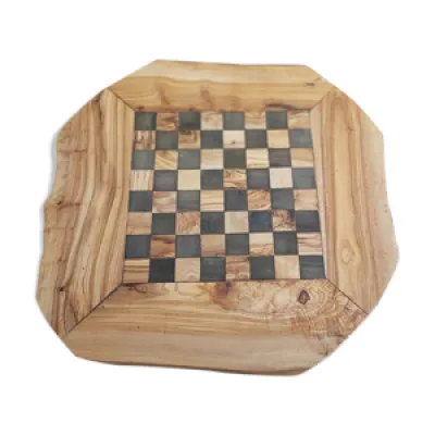 jeu d'échecs rustique - bois