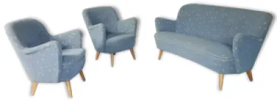 Set canapé et 2 fauteuils - organique
