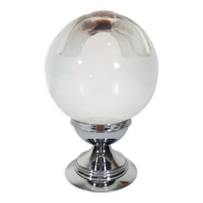 lampe de table verre - murano