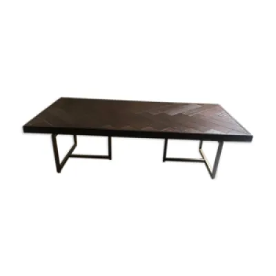 Table basse en bois acacia