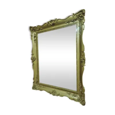 Miroir ancien doré début - xxeme