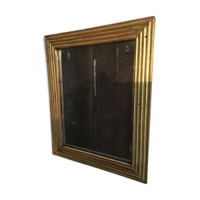 miroir doré 19 eme 44x51cm