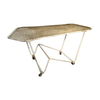 Table basse roulante - 1960