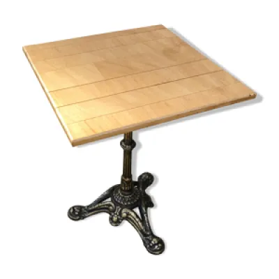 table bistrot rénovée