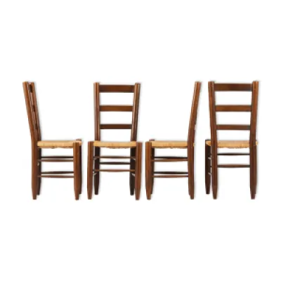 chaises en paille circa