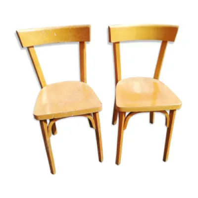 Set de 2 chaises Baumann - ancien bistrot