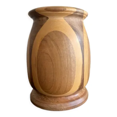 vase en bois années