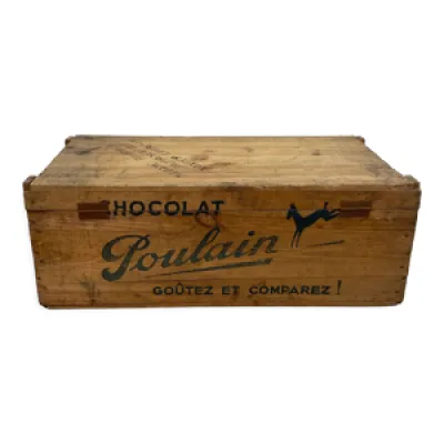 Caisse chocolat Poulain