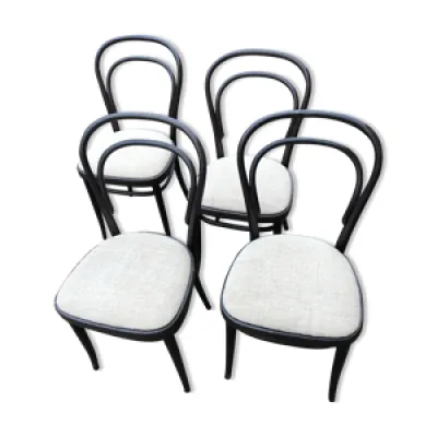 Série de 4 chaises bistro