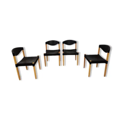 4 chaises Strax de Hartmut Lohmeyer