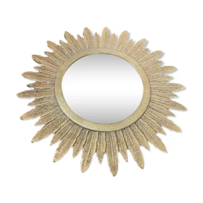 miroir soleil en métal