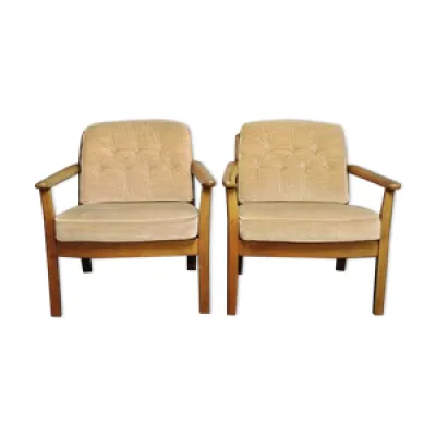 Set of 1960 armchairs