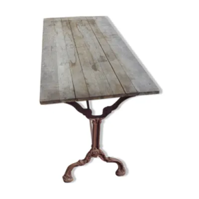 Table bistrot, pieds - fonte