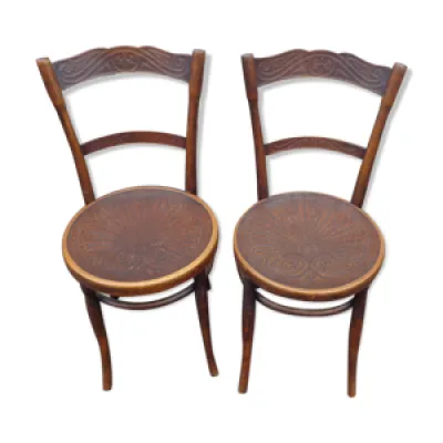 Duo de chaises bistrot - kohn